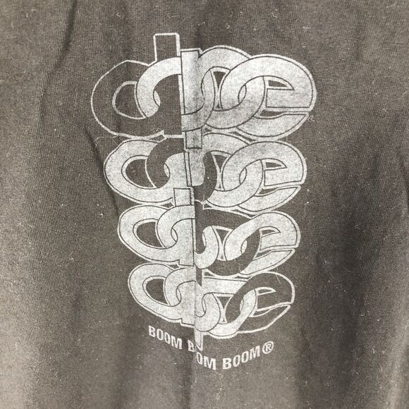 VINTAGE DOPE PRO TAG SHIRT MENS XL DOUBLE SIDED USA MADE BLACK SHORT SLEEVE BOOM - Picture 10 of 13